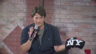 Nathan Fillion quotThe Rookiequot amp quotFireflyquot  Nerd HQ 2016 [upl. by Alfi949]