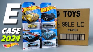 Unboxing Hot Wheels 2024  E Case [upl. by Llerref]