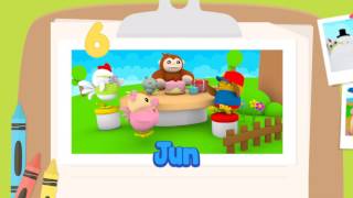 Didi amp Friends Playtown 12 Bulan  Game Review Belajar Menulis Nombor [upl. by Tattan]