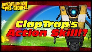 Borderlands Presequel Claptraps Action Skill Interplanetary Ninja Assassin Melee Claptrap [upl. by Trilley]