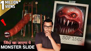 भूलकर भी इस Monster SLIDE पर मत चढ़ना Carnivorous Slide Horror Story in Hindi  SCP1562 [upl. by Jobye]