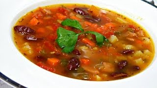 Minestrone Soup [upl. by Araiek305]