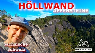 Spektakulärer Gratweg  Höllwand  Häntzschelstiege Sächsische Schweiz [upl. by Ramah]