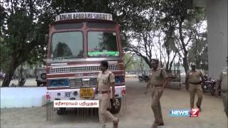 Kanchipuram Lorry found smuggling rectified spirit seized [upl. by Alva]