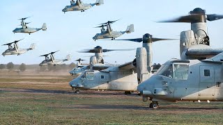 The V22 Osprey US Most Advanced Hybrid Aircraft Ever Built [upl. by Lettie]