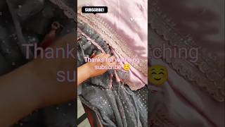 Today the video is a beautiful netted half saree stitching video☺️shortsvideo stitching video [upl. by Card]