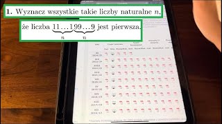 Takie zadania uważam za przyjemne Bo łatwe XIX OMJ [upl. by Ahsotan]