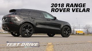 2018 Range Rover Velar  Test Drive [upl. by Ahsina]