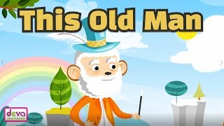 This Old Man He Played One  Comptine en anglais avec paroles pour enfants et bébés [upl. by Cosma853]