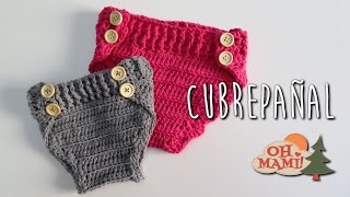 CUBREPAÑAL O RANITA A CROCHET [upl. by Amekahs]