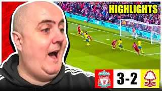 CRAIG REACTS TO LIVERPOOL 32 NOTTINGHAM FOREST HIGHLIGHTS [upl. by Ennaegroeg]