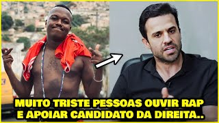 DJONGA DESABAFA SOBRE O PÚBLICO DO RAP TÁ APOIANDO CANDIDATOS DE DIREITA [upl. by Letsirhc740]