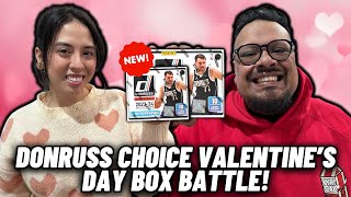 NEW RELEASE OPENING UP TWO 202324 PANINI DONRUSS BASKETBALL CHOICE BOXES BOX BATTLE VS THE WIFE [upl. by Waldron]