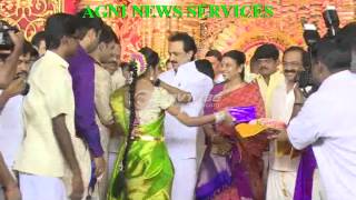 ODANCHATIIRAM DMK TREASURER MKSTALIN ATTENDS MLA CHAKRAPANIS DAUGHTERS MARRIAGE [upl. by Eelyam]