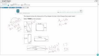 6th Grade STAAR Practice Area and Volume 68D  14 [upl. by Battiste]