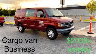 Cargo Van Business  Independent Contractor  LLC  Cargo Van Business 2022 [upl. by Fidela]