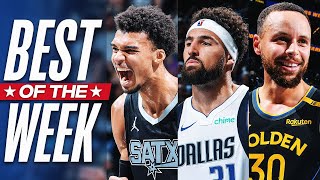 The BEST Moments of Week 4  202425 NBA Season [upl. by Yelhak889]