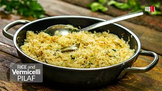 Rice Pilaf with Vermicelli  Food Channel L Recipes [upl. by Llirrem]