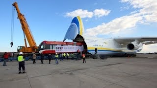 ANTONOV 225 and Gigantic Cargo  Timelapse [upl. by Meakem]