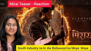 Mirai Teaser  Reaction  Teja Sajja AnushkaReacts [upl. by Berton510]