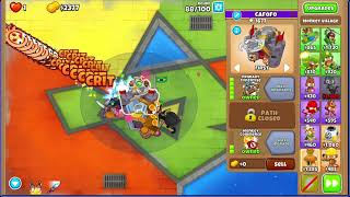 BTD6  Cubism with Sauda and Crossbow Master CHIMPS [upl. by Birk49]