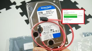 Western Digital 2TB HDD Unboxing amp Speed test [upl. by Aletta]