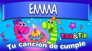 Tina y Tin cumple Emma Música Personalizada para Niños CancionesInfantiles [upl. by Eirtemed]