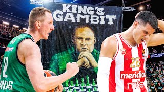 Zalgiris Fans amp Coach Send A Message Inspiring A Comeback [upl. by Elsbeth]