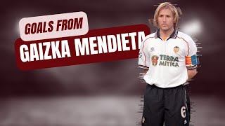 A few career goals from Gaizka Mendieta [upl. by Jefferson]