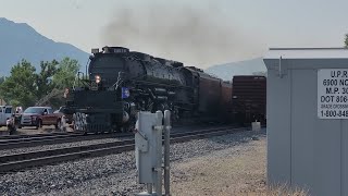 UP 4014 passes Honeyville UT 72224 [upl. by Aidualk763]