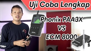 Perbandingan Phonic PAA3X vs Behringer ECM8000 [upl. by Luanne]