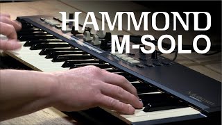 Hammond M Solo Demo  Playing Only [upl. by Giulia]