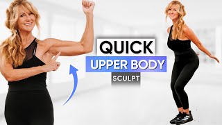 8Minute UPPER BODY Workout  Sculpt And Tone Over 50 [upl. by Neeliak535]