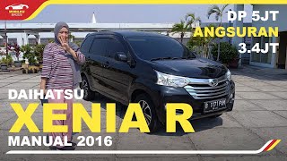 REVIEW MOBIL DAIHATSU XENIA R 2016 MANUAL jualbelimobilbekas [upl. by Retse]