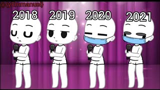 2018 vs 2019 vs 2020 vs 2021 Meme shorts [upl. by Henni]