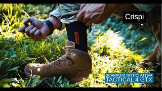 Crispi Attiva Tactical 4 GTX [upl. by Elsworth]