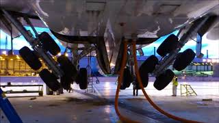 Boeing 747 Landing gear Retraction amp Extension testing [upl. by Crow849]