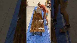 Epoxy coating countertops woodworking diy craft construction [upl. by Eimrots639]