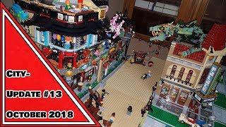 NINJAGO DISTRICT ENTSTEHT  LEGO City Update 13  Oct 2018 🐉 deutsch m englischen Untertiteln [upl. by Sirc]