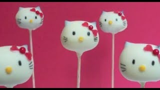 Tuto pop cakes Hello Kitty [upl. by Qahsi286]