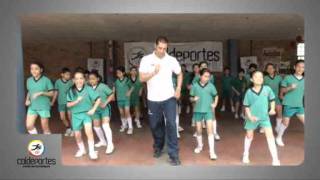 Coreografía intento de guinness record de actividad física en colegios de colombia PARTE 011flv [upl. by Odom]