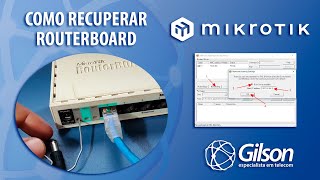 Tutorial  Como Reinstalar o RouterOS no Mikrotik via Netinstall como recuperar mikrotik [upl. by Alvina]