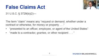 Charity amp Security Network  False Claims Act Suits Against NGOs What Nonprofits Need to Know [upl. by Lydon]