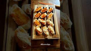 CROSTINIGARLIC BREADPIZZA BREAD dapurkumels [upl. by Nashner200]