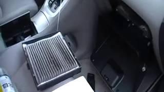 How to change your cabin air filter on a 2007 Toyota Highlander [upl. by Teague703]