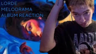 Lorde Melodrama Album Reaction [upl. by Harv]