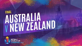 Australia v New Zealand  Final  NWC2019 [upl. by Auqeenahs834]