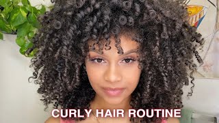 How To Style Diffuse Refresh Curly Hair [upl. by Suchta]