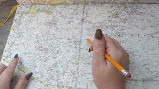 ASMR  Arizona USA History amp Geography  Soft Spoken Map Tracing Google Earth [upl. by Granville]