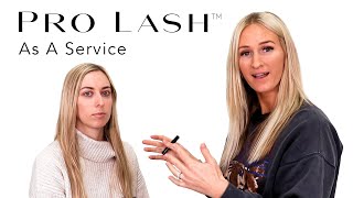 How to Apply Pro Lash as a Service to a Client [upl. by Carry]